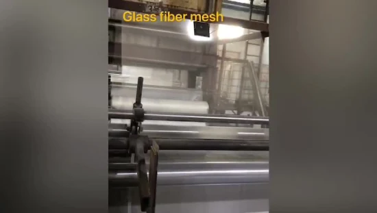 Tessuto a rete in fibra di vetro con retro in marmo